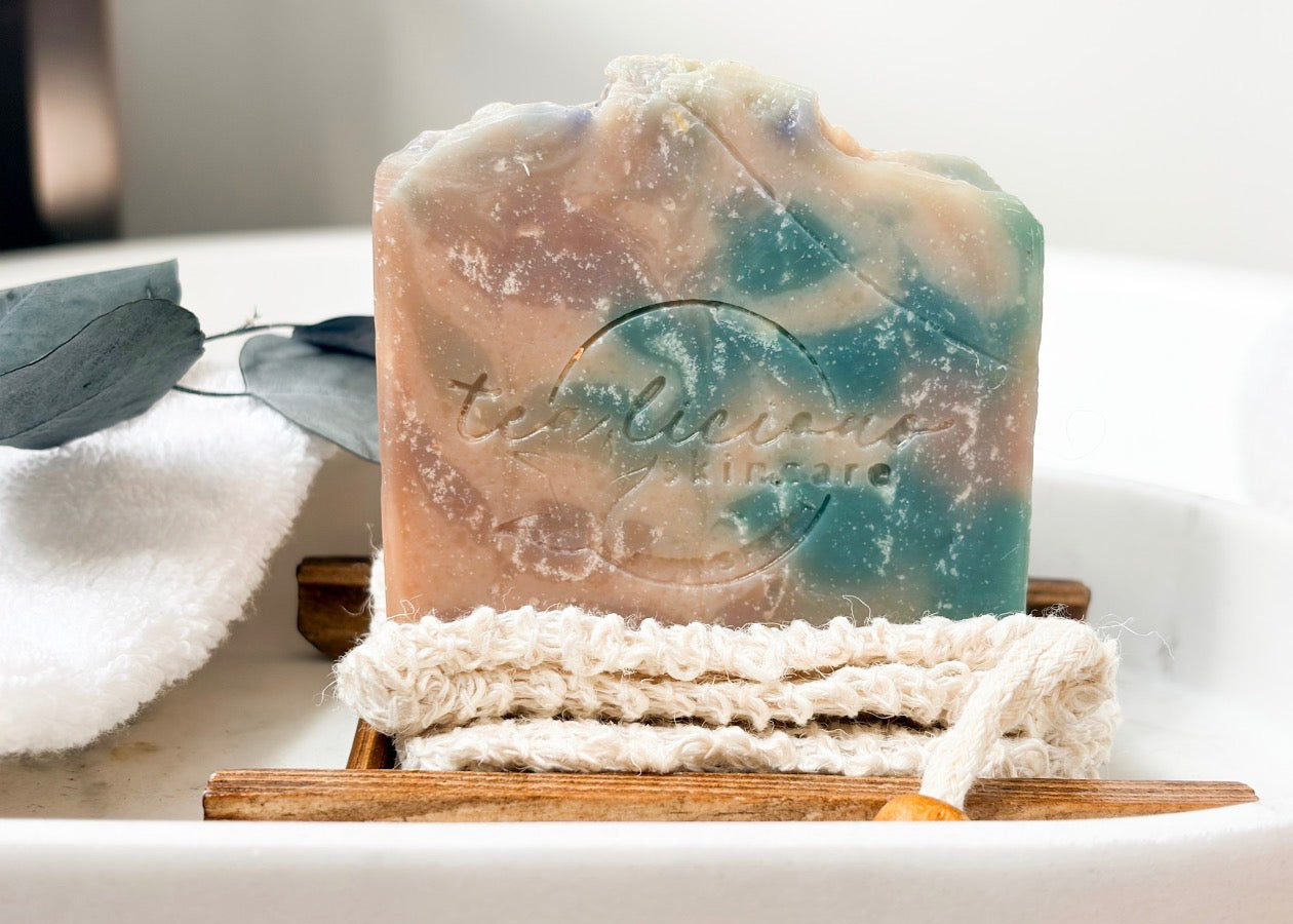 Blue Raspberry Slushie Cold Press Soap