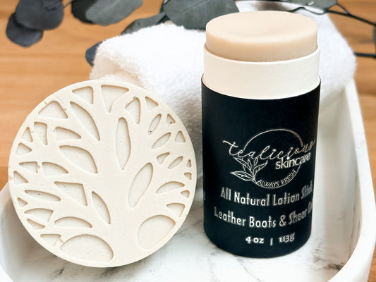 Leathers Boots & Grit Lotion Stick for Men