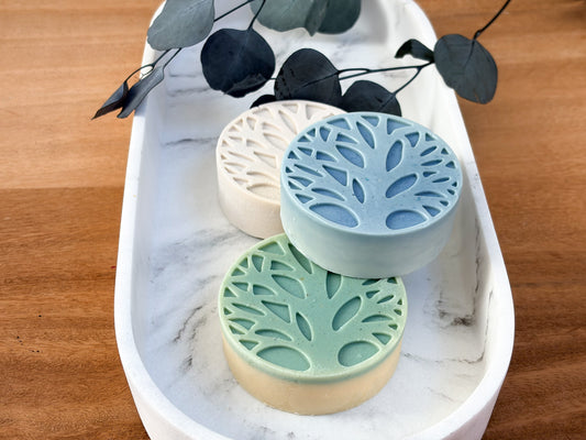 Affibili-Tea Menโs Bamboo & Hemp Solid Lotion Bar