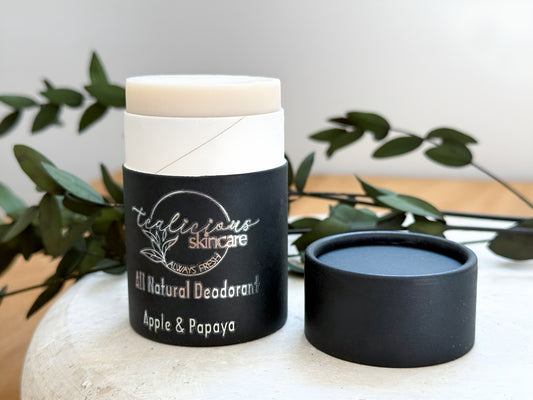 Apple & Papaya All Natural Deodorant