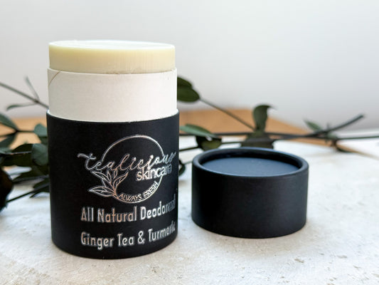 Ginger Tea & Turmeric All Natural Deodorant