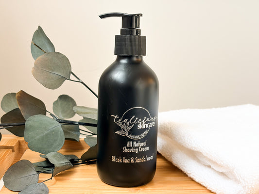Black Tea & Sandalwood Men’s Shaving Cream
