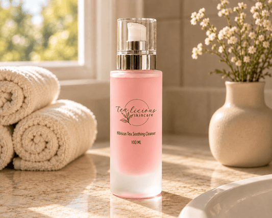 Hibiscus Cleanser for Sensitive Skin Soothing pH-Balanced