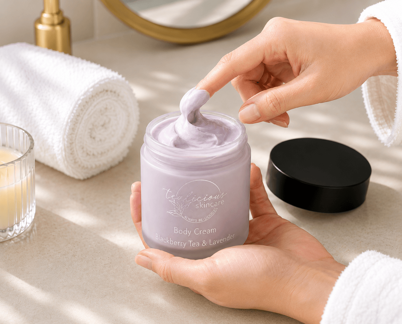 Body Cream Blackberry Tea & Lavender