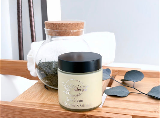 Sandalwood & Patchouli All Natural Body Cream