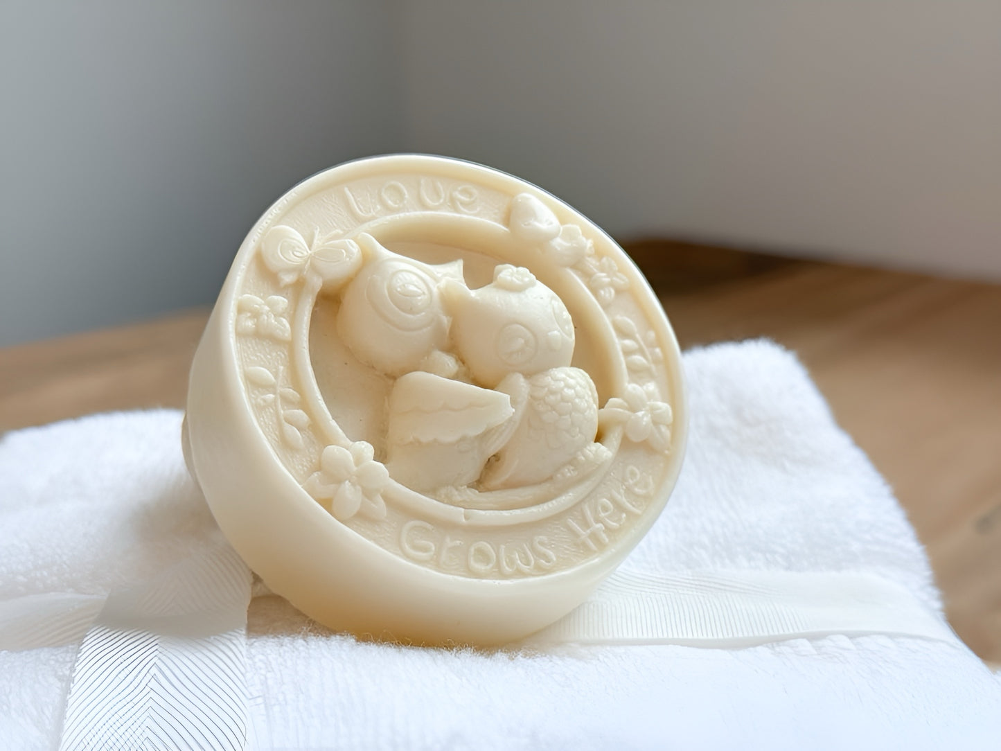 Natures Provision for Baby Rose Petal Tea Massage Bar