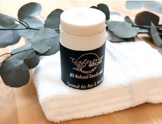 Coconut der Mer and Vanilla All Natural Deodorant