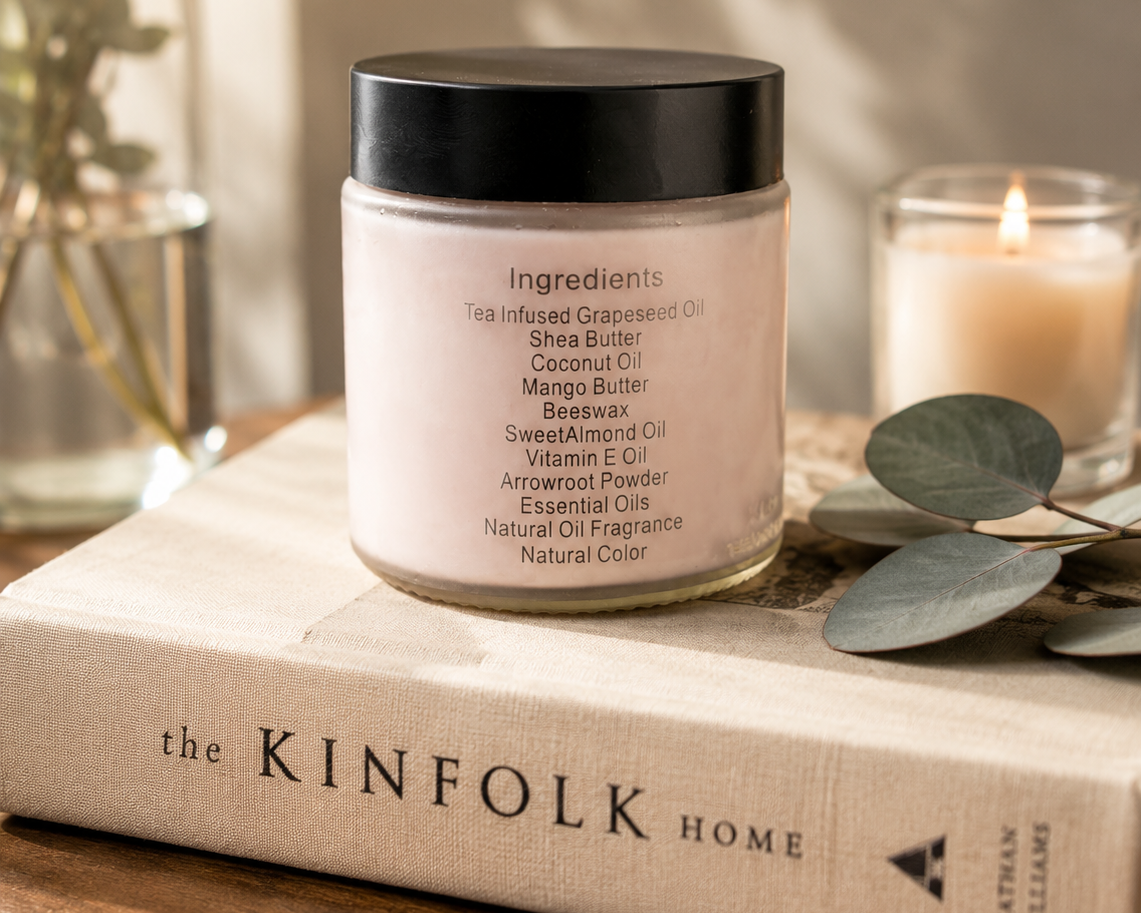 Bergamot Rose Lavender
Waterless Body Cream