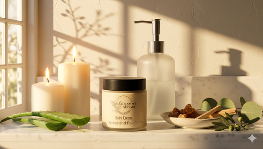 Body Cream Amber and Palo