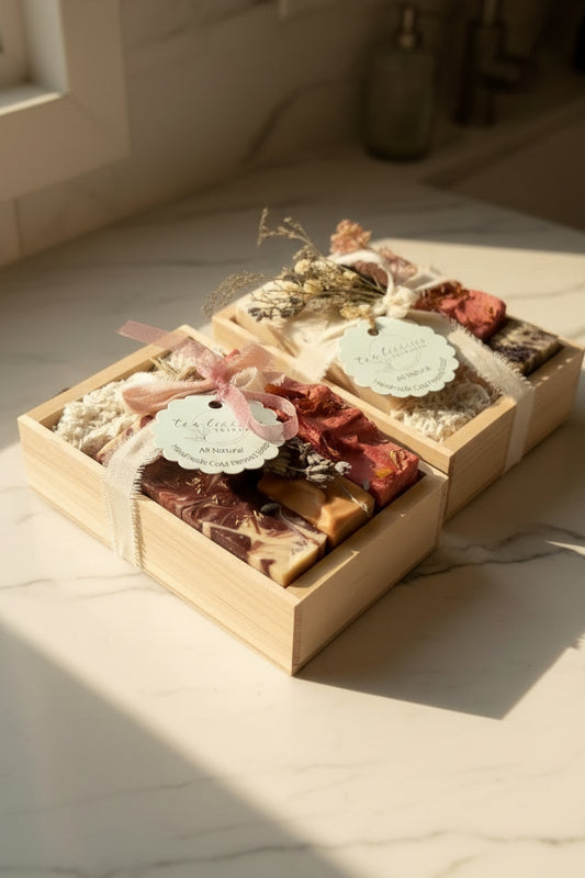 The Perfect Trio of Artisanal Cold-Pressed Soaps Tealicious Skincare