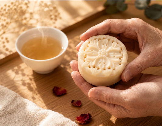 Handcrafted botanical skincare made with concentrated plant ingredients instead of water-heavy formulations.