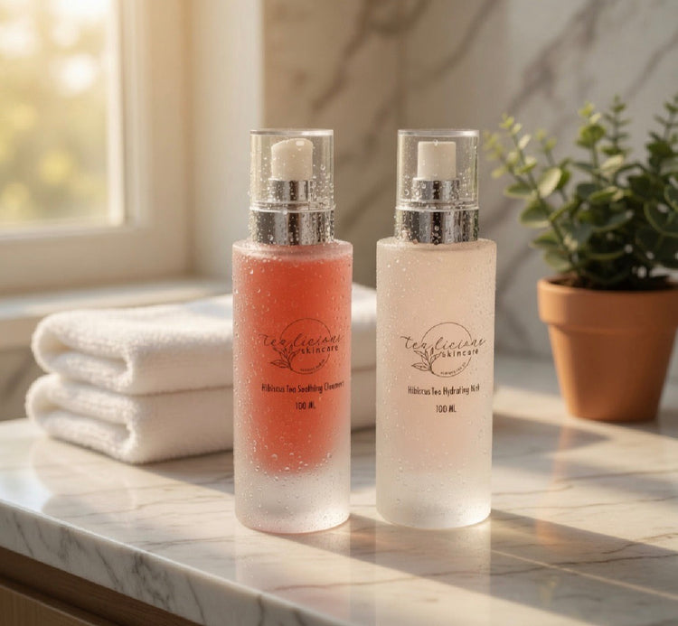 Tea-Infused Skincare Support for Sensitive Skin & Barrier Repair