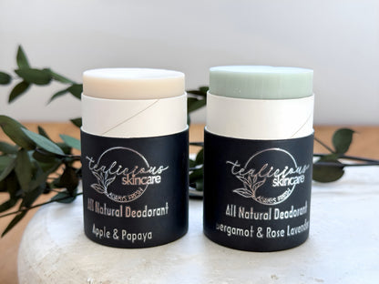 Apple & Papaya All Natural Deodorant