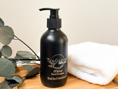 Black Tea & Sandalwood All Natural Beard Shampoo