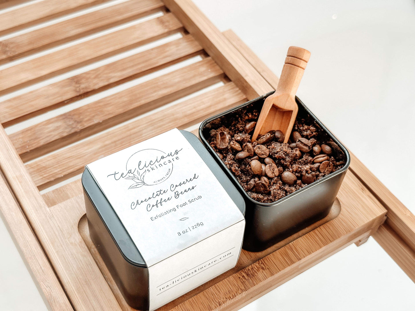 Chocolate Covered Coffee Bean Body Scrub