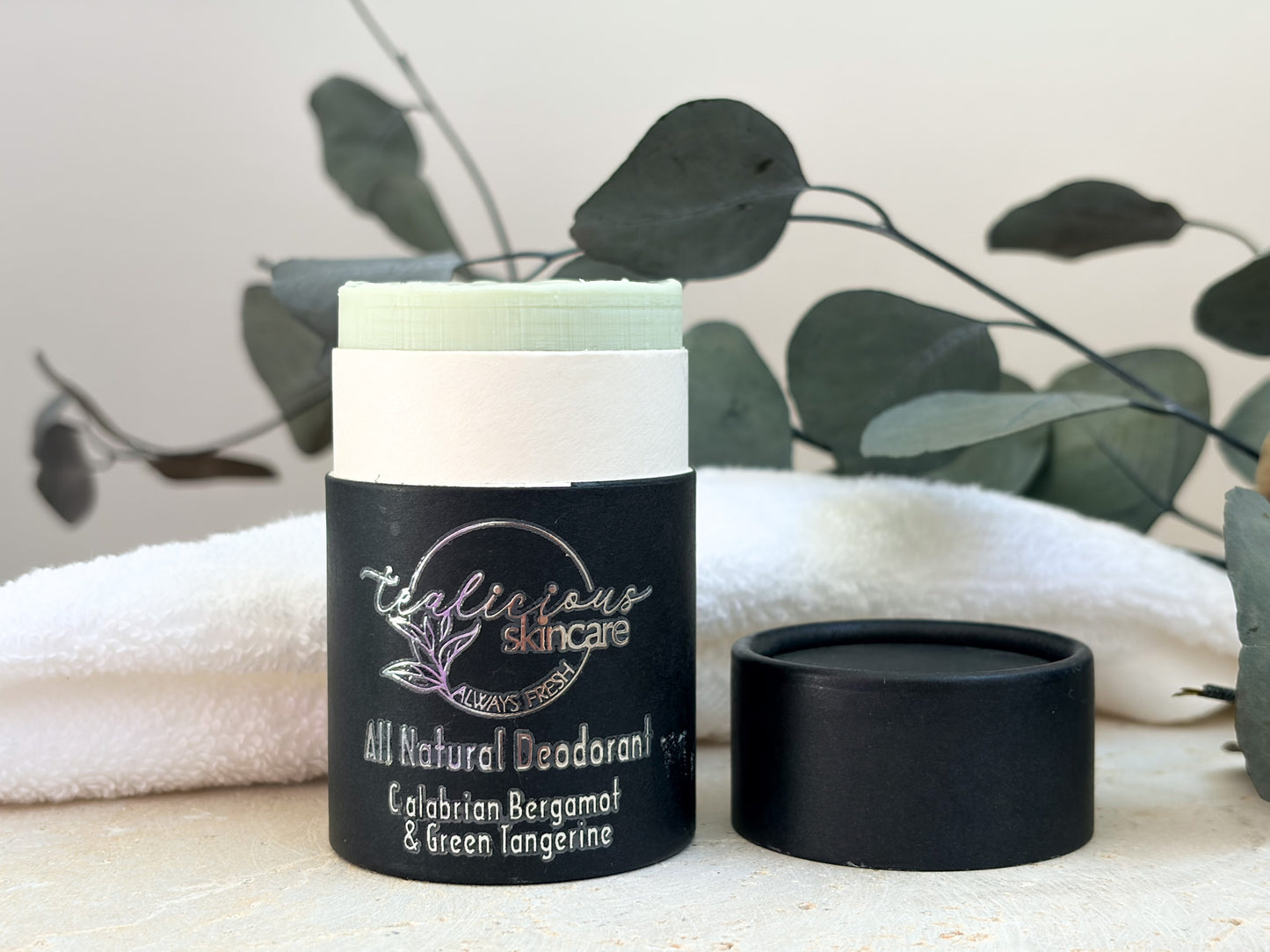 Calabrian Bergamot & Green Tangerine All Natural Deodorant