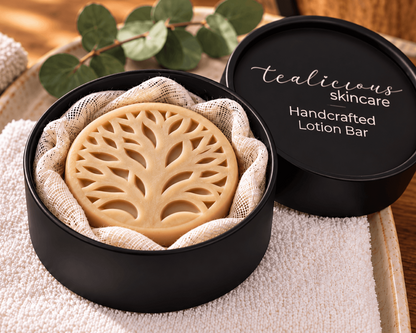 Black Tea Infused Oak & Vanilla Lotion Bar