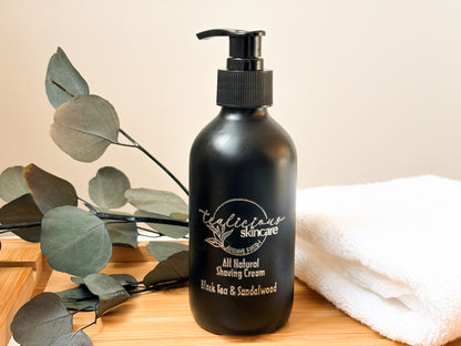 Black Tea & Sandalwood Men’s Shaving Cream