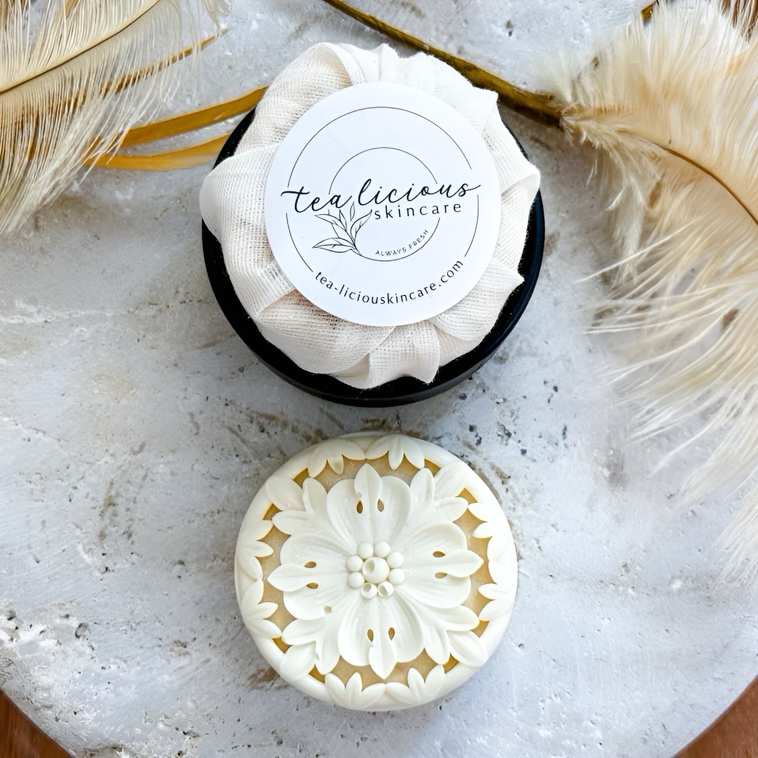 Dain-Tea Creamy Vanilla Solid Lotion Bar