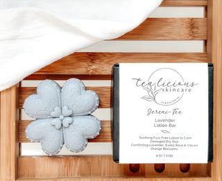 Handcrafted Solid Lotion Bars Tea-Licious Skincare