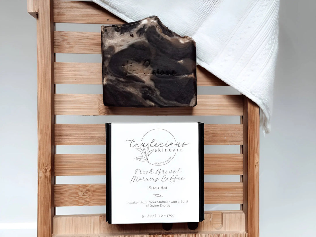 Morning Brewed Coffee Soap Tea-Licious Skincare