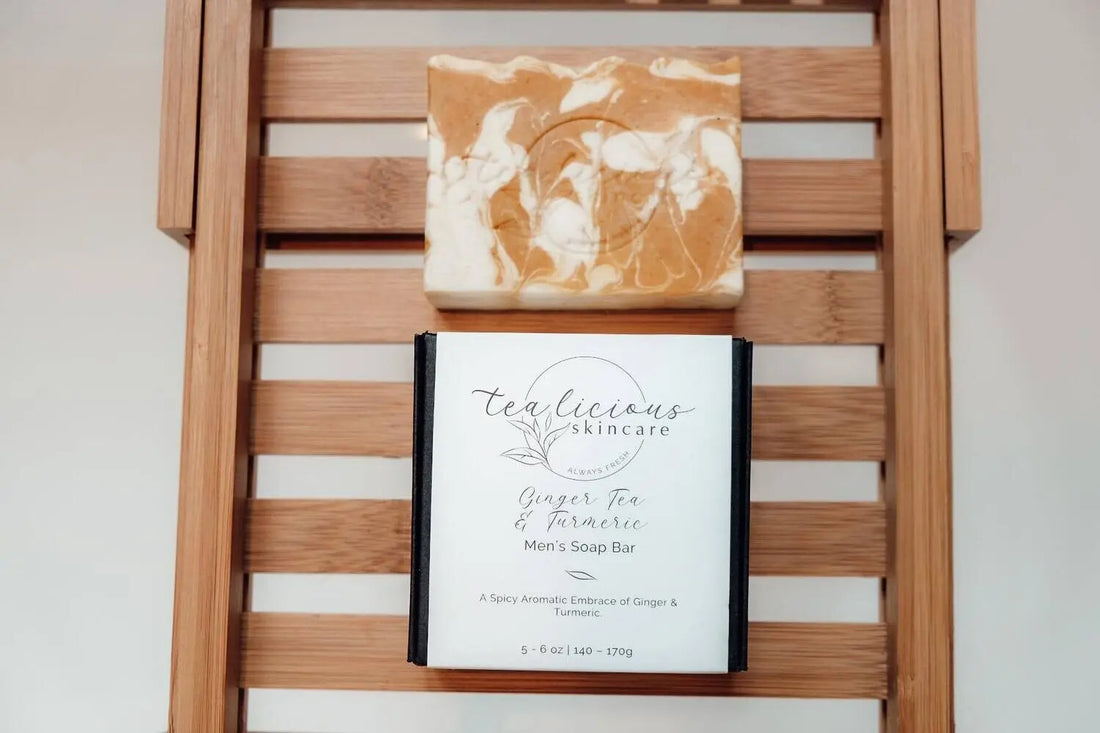 Ginger Tea & Turmeric Men's Soap Bar