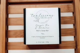 Ginger Tea & Turmeric Men's Soap Bar