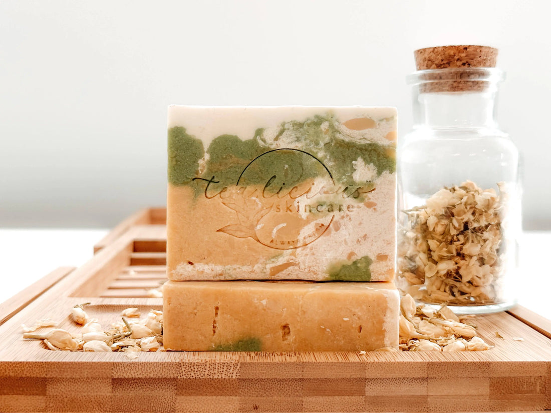 Lemongrass & Orange Tea Soap Bar Tea-Licious Skin Care