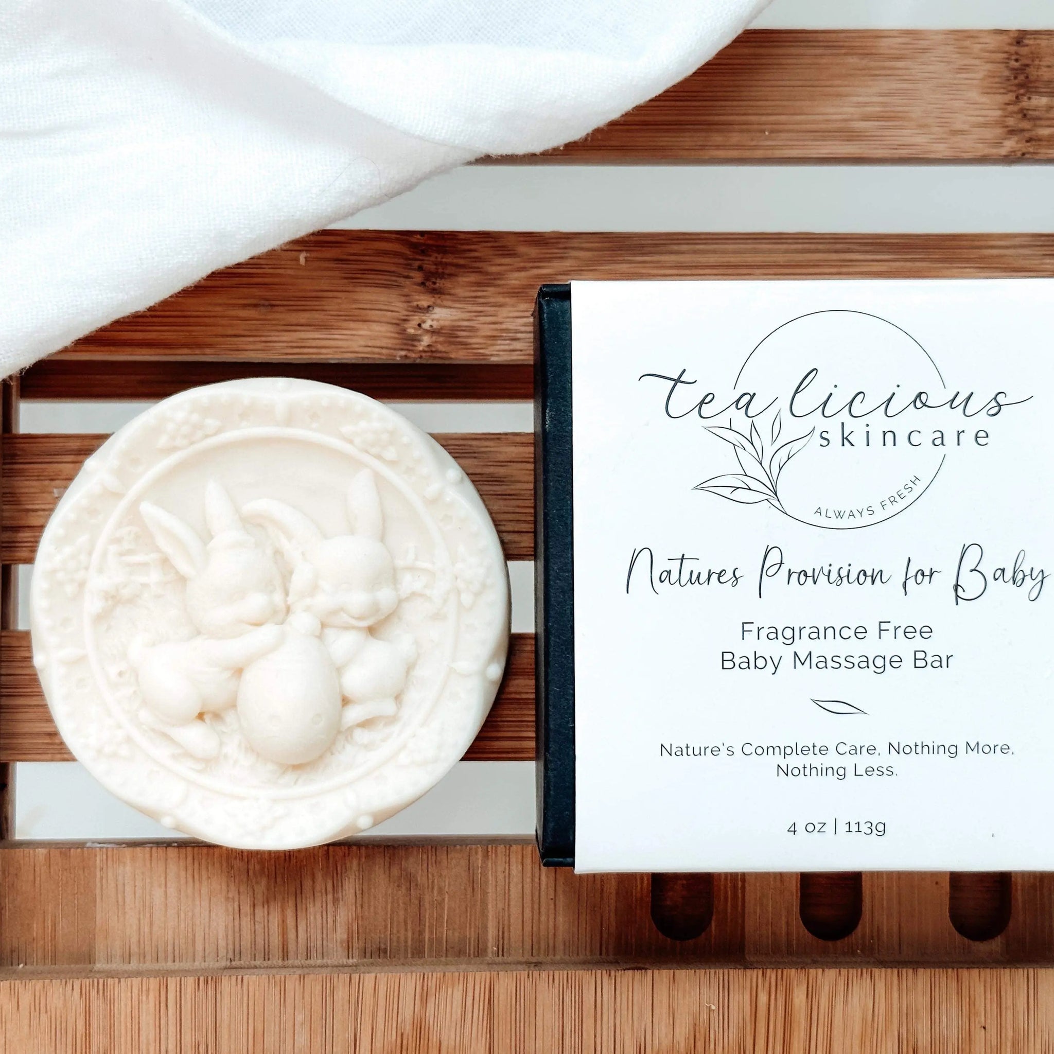 Fragrance Free Baby Massage Bar