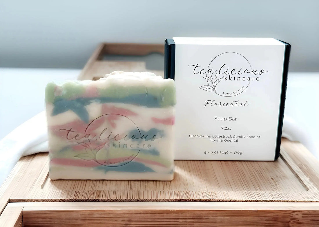 Floriental Artisan Soap Bar Tea-Licious Skin Care