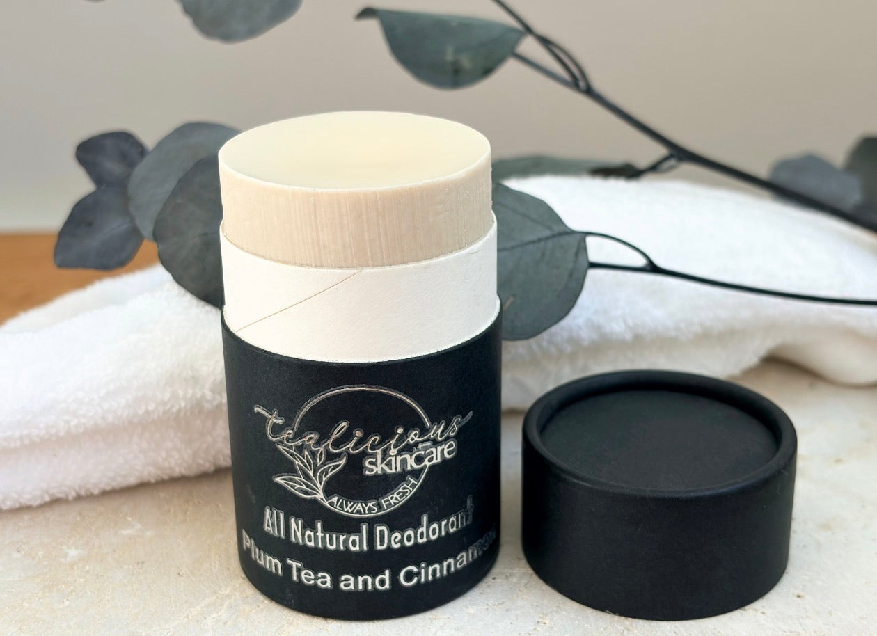 Plum and Cinnamon All Natural Deodorant