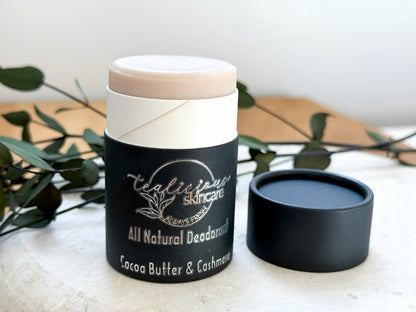 Cocoa Butter and Cashmere All Natural Deodorant