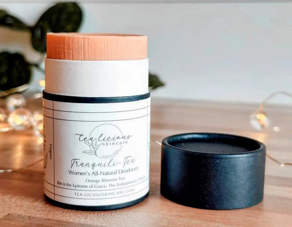 All Natural Deodorant Tealicious Skincare