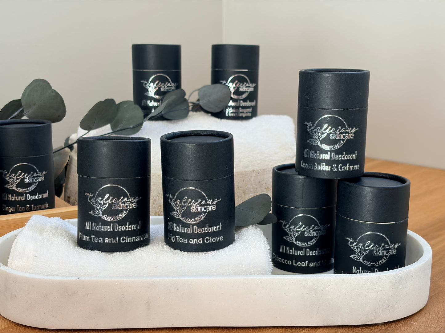 Plum and Cinnamon All Natural Deodorant