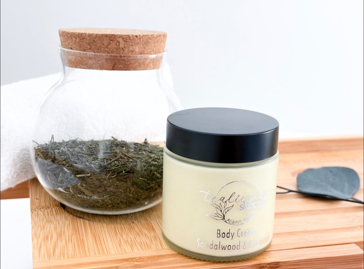 Sandalwood & Patchouli All Natural Body Cream