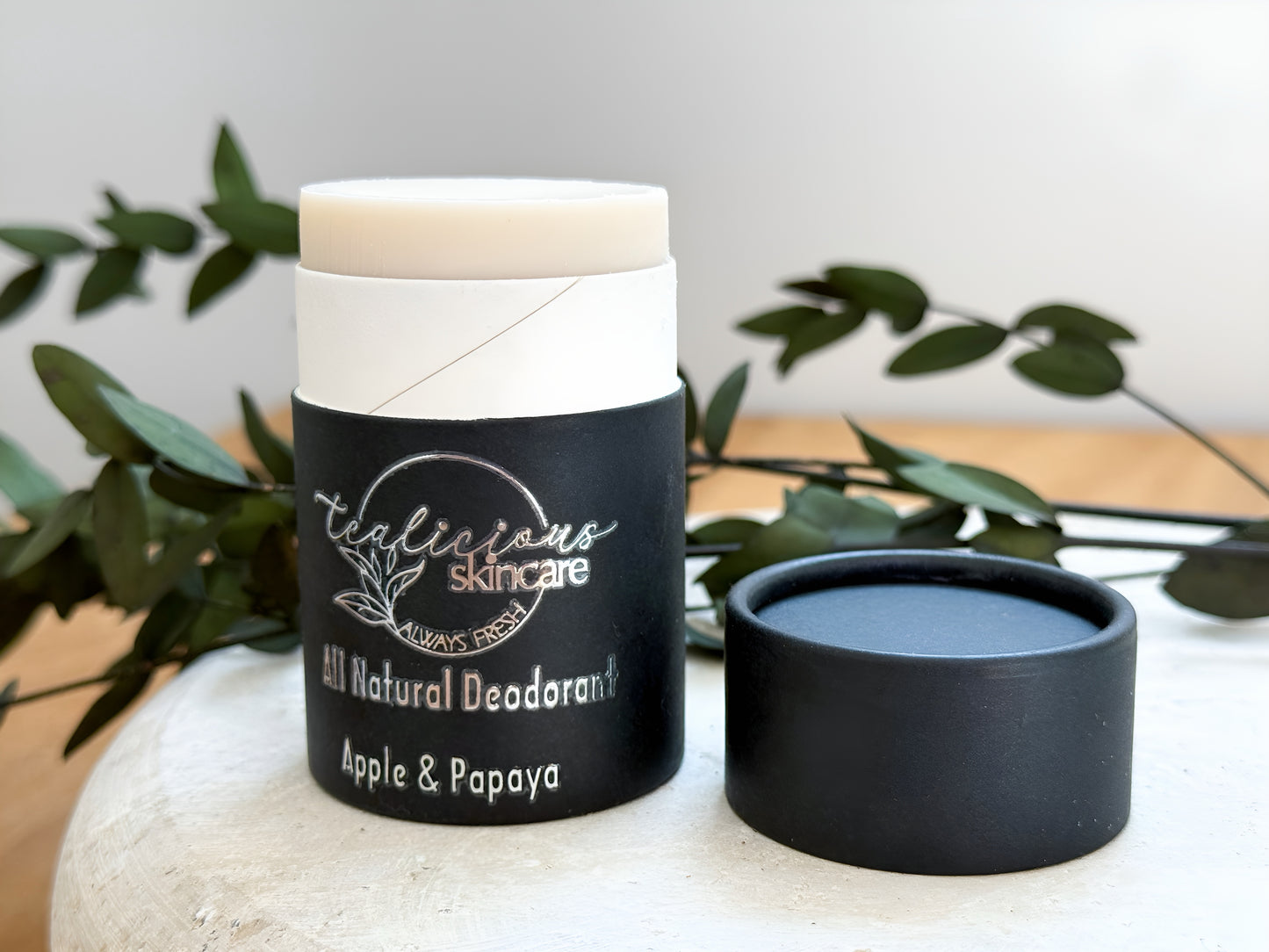 Apple & Papaya All Natural Deodorant