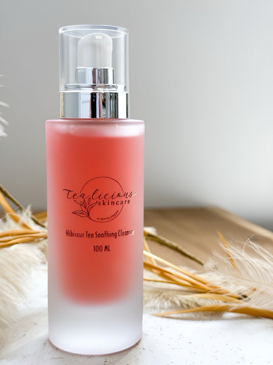 Hibiscus Tea Gentle Cleanser for Sensitive Skin