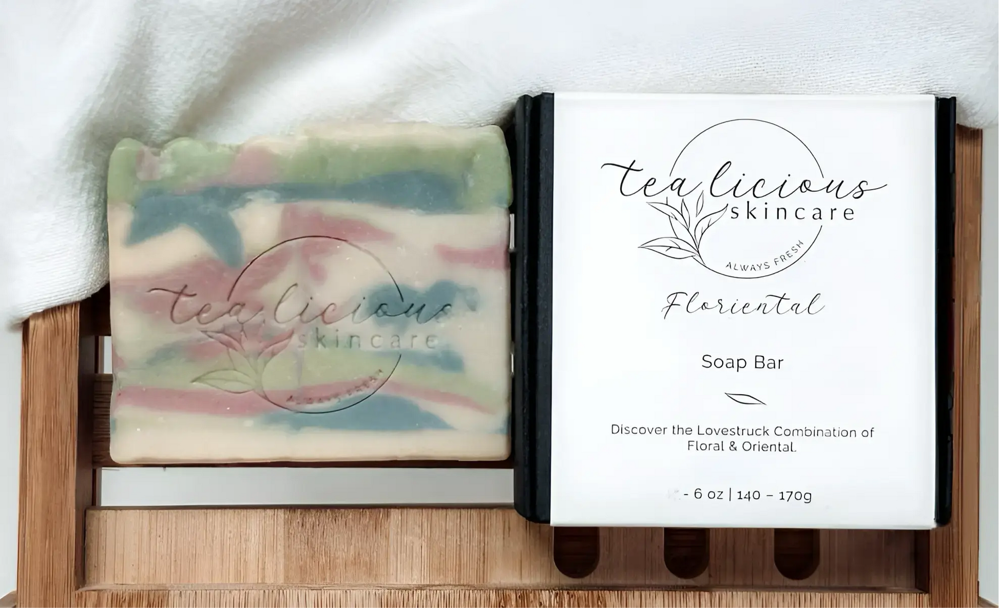 Floriental Artisan Soap Bar Tea-Licious Skin Care