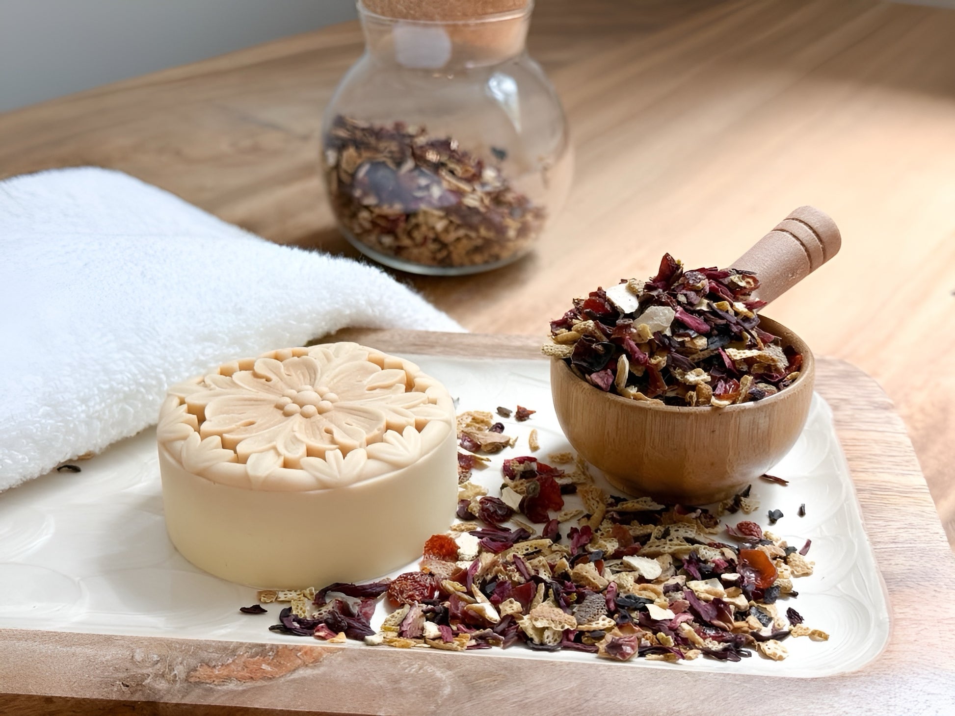 Rari-Tea Honeyed Fig & Wild Orchids Lotion Bar