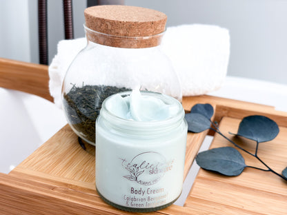 Blue butterfly Flower Body Cream