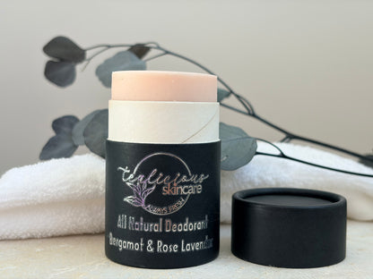 Bergamot and Rose Lavender All Natural Deodorant