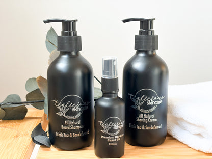 Black Tea & Sandalwood Men’s Shaving Cream