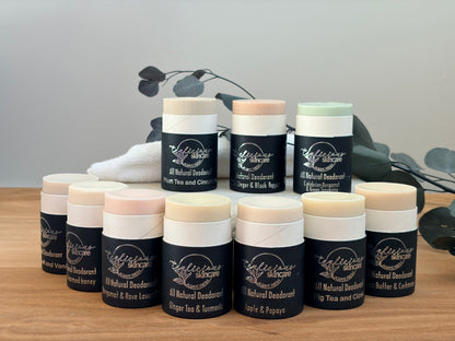 Apple & Papaya All Natural Deodorant