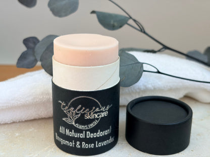 Bergamot and Rose Lavender All Natural Deodorant