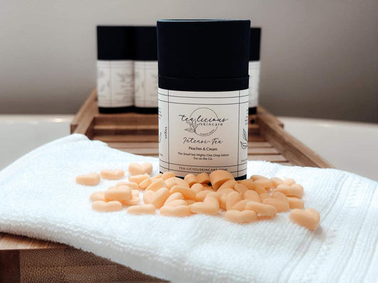 Intensi-Tea Peaches & Cream Travel Size Solid Lotion Drops (60)