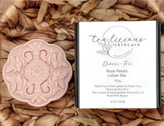 Handcrafted Solid Lotion Bars Tea-Licious Skincare