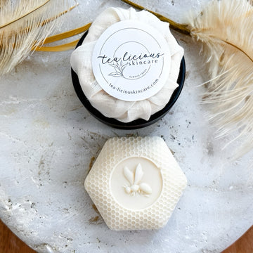 Hones-Tea Warmed Honey Solid Lotion Bar