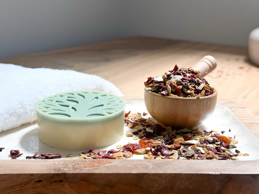 Affibili-Tea Men’s Bamboo & Hemp Solid Lotion Bar