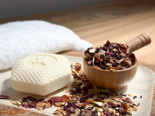 Hones-Tea Warmed Honey Solid Lotion Bar