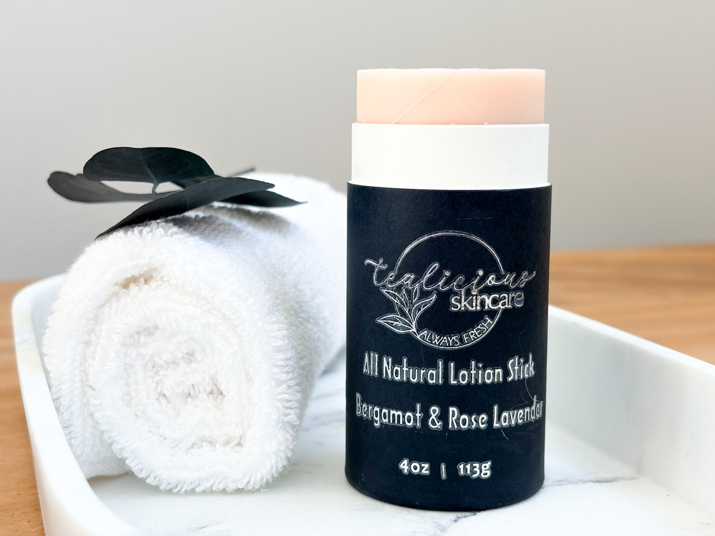 Bergamot & Rose Lavender Lotion Stick